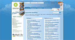 Desktop Screenshot of polihisztor.edutus.hu